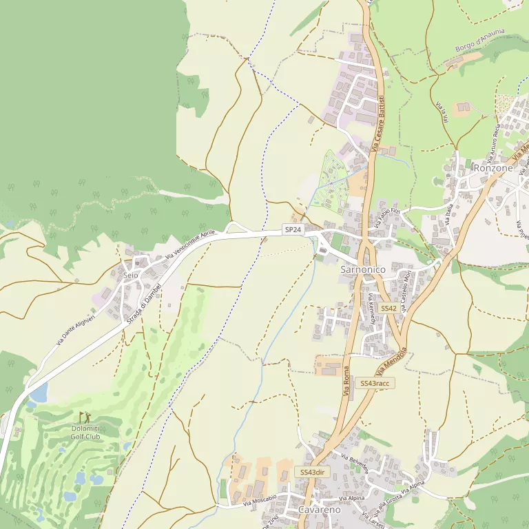 Mappa SARNONICO