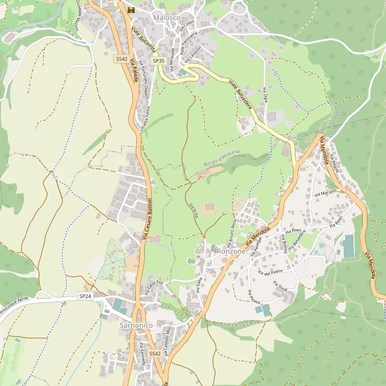 Mappa RONZONE