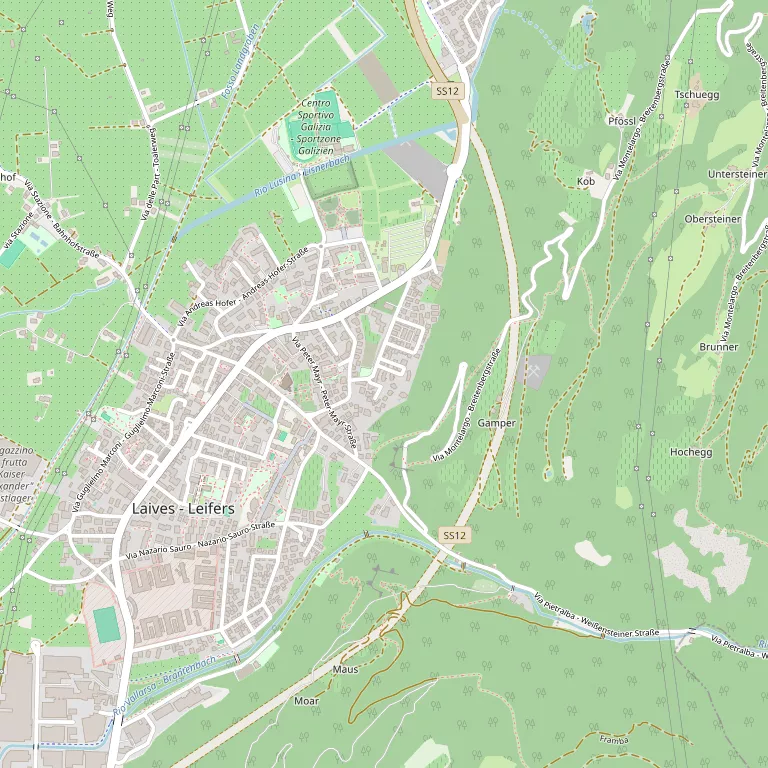 Mappa LAIVES