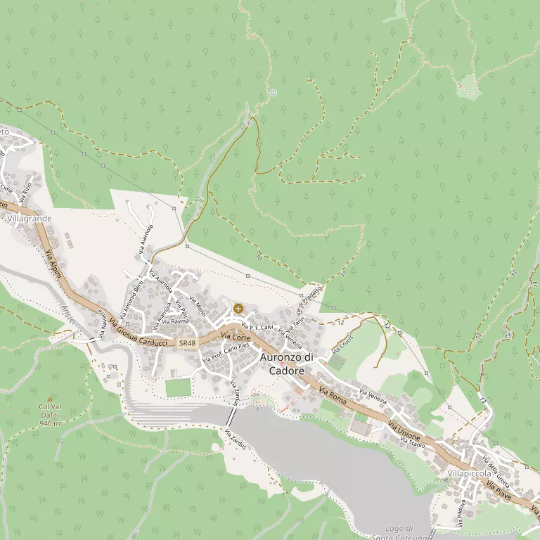 Mappa AURONZO DI CADORE