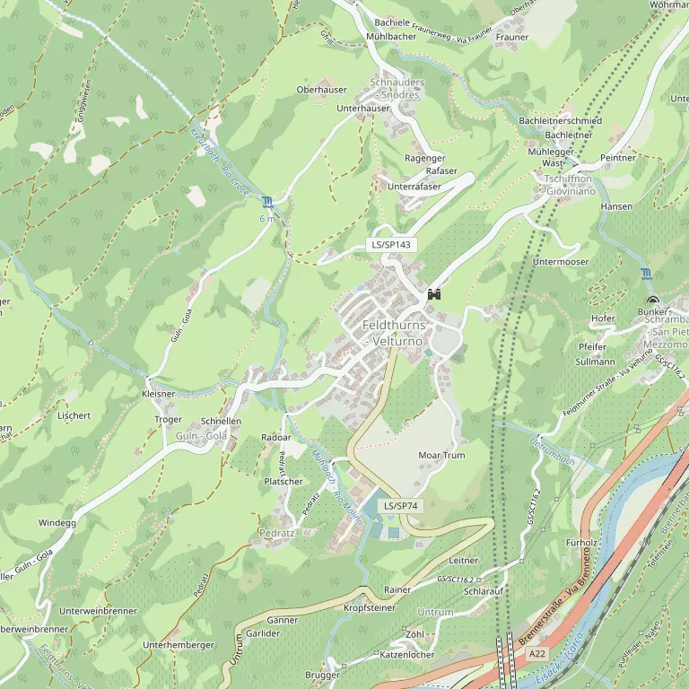 Mappa VELTURNO