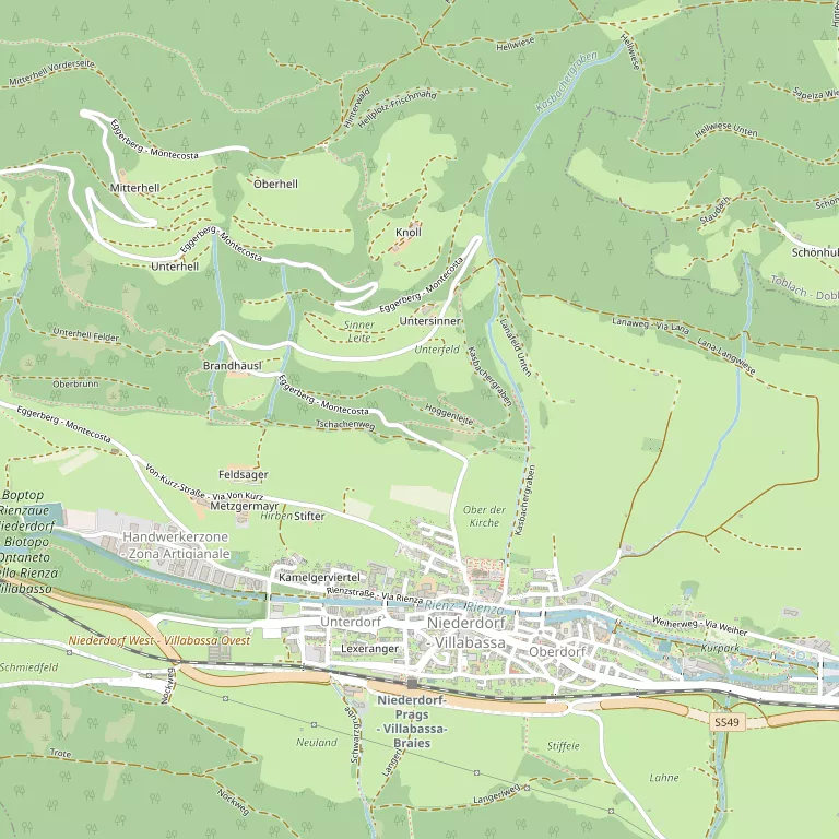 Mappa VILLABASSA