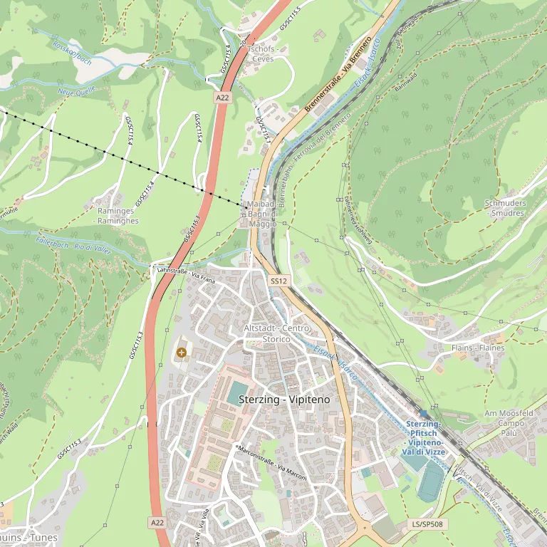 Mappa VIPITENO