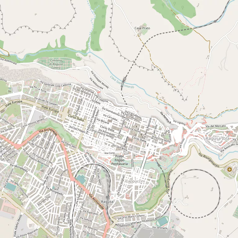 Mappa RAGUSA