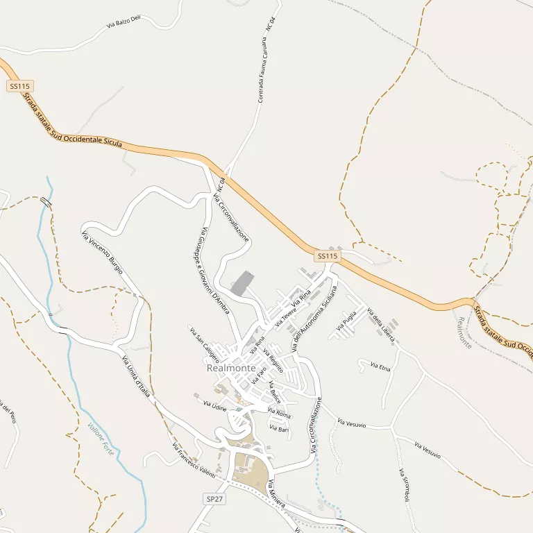 Mappa REALMONTE