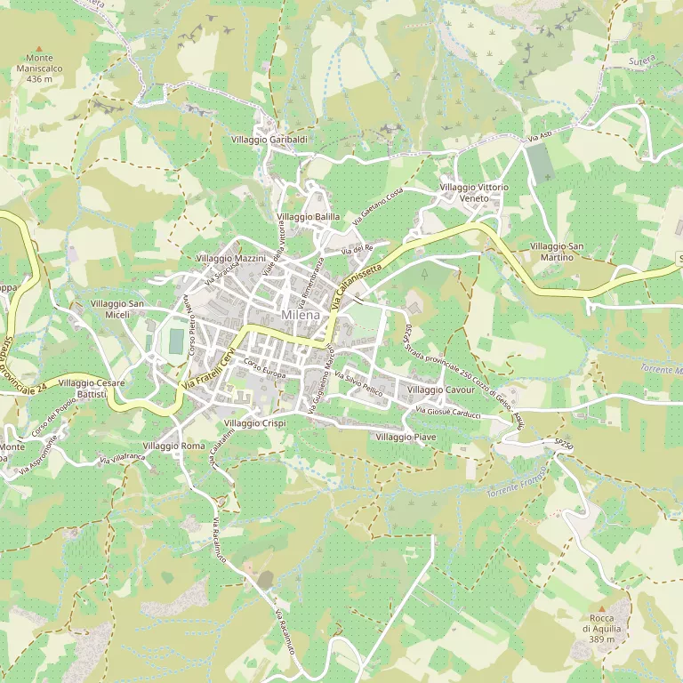 Mappa MILENA