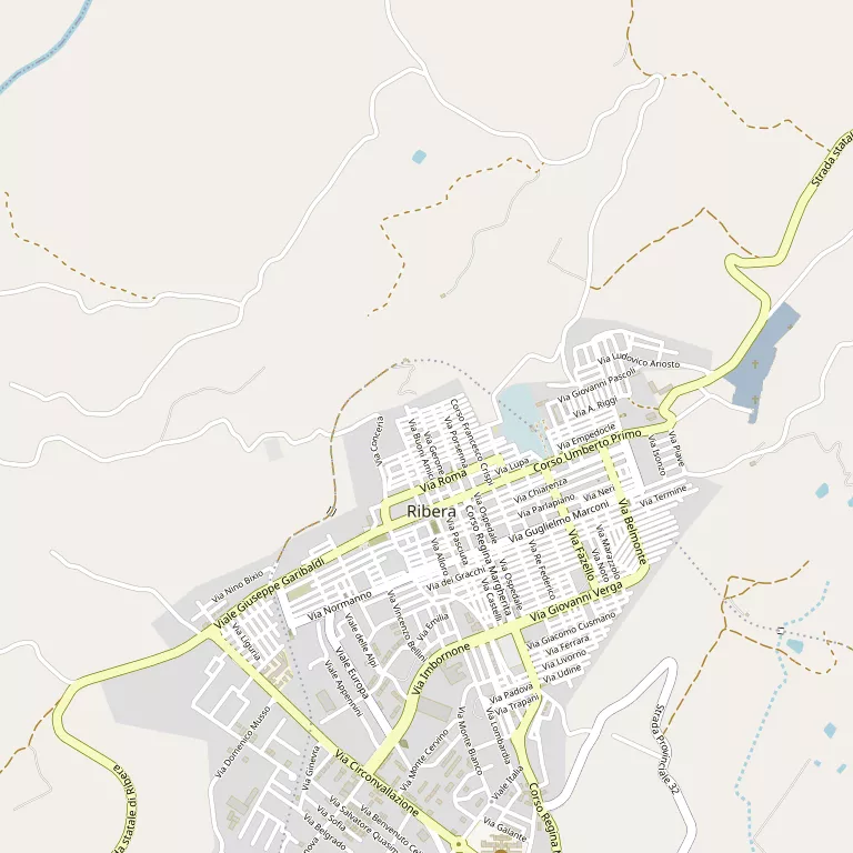 Mappa RIBERA