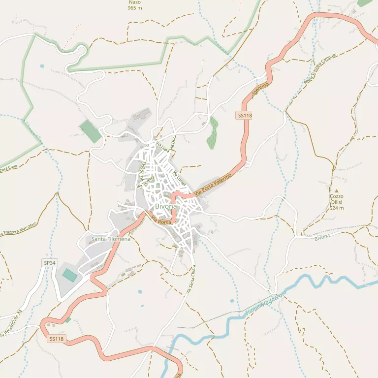Mappa BIVONA