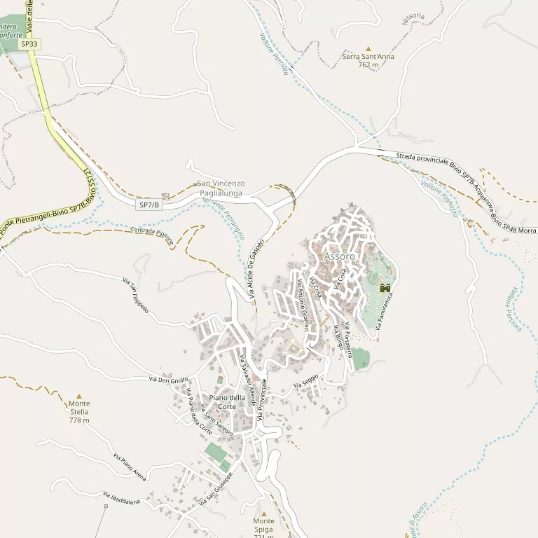 Mappa ASSORO