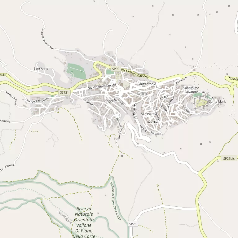 Mappa AGIRA