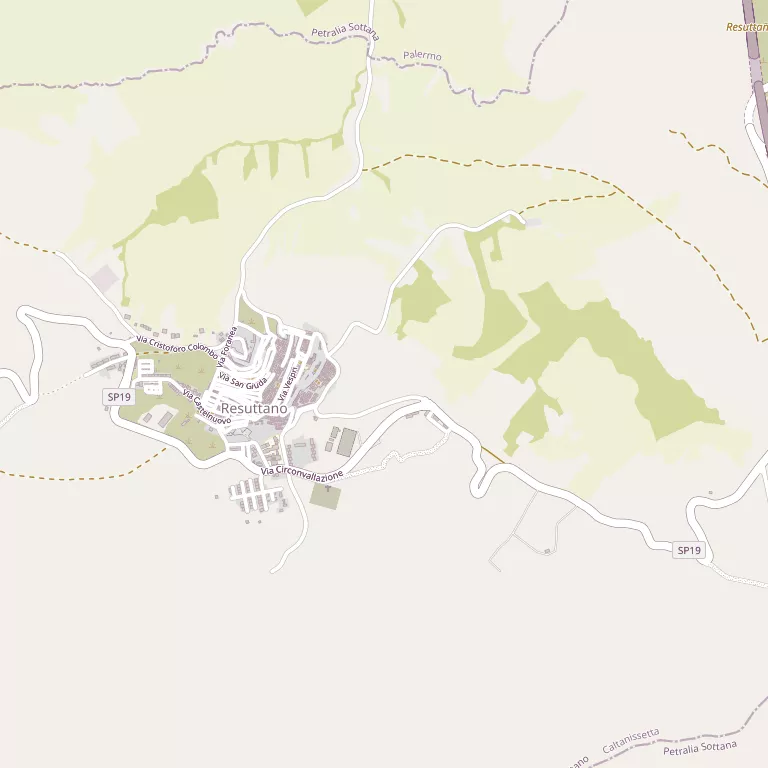 Mappa RESUTTANO