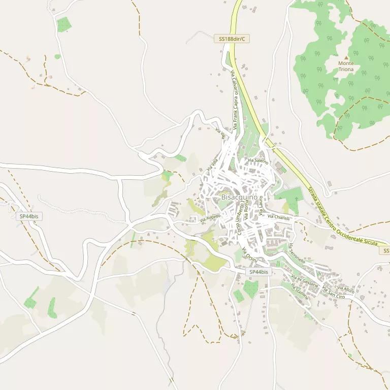 Mappa BISACQUINO