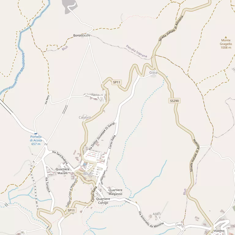 Mappa BLUFI