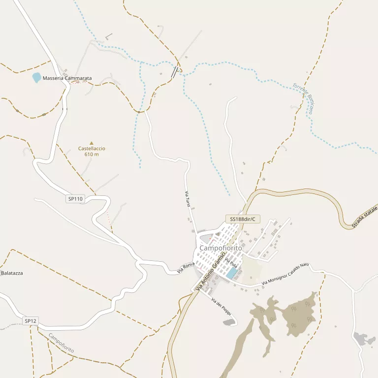 Mappa CAMPOFIORITO