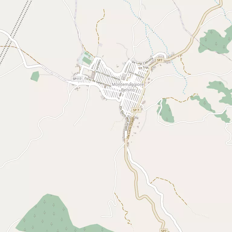 Mappa MONTEMAGGIORE BELSITO