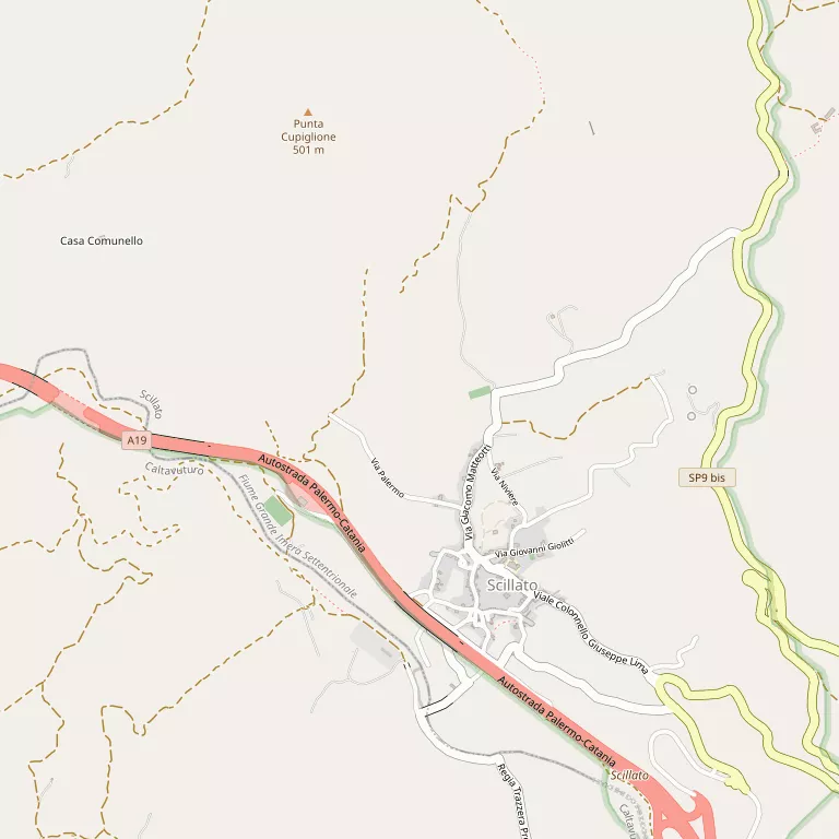 Mappa SCILLATO