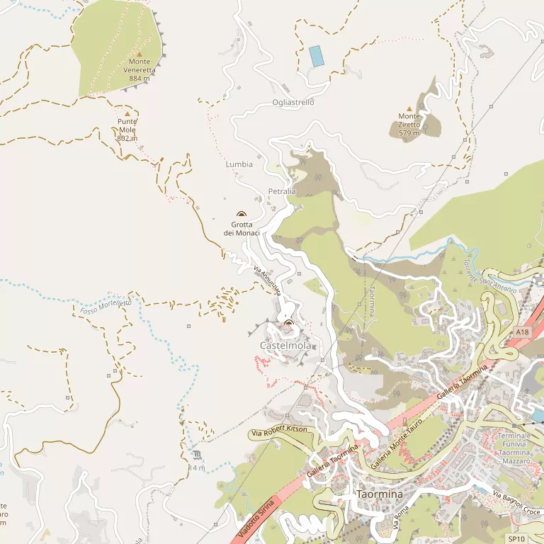 Mappa CASTELMOLA