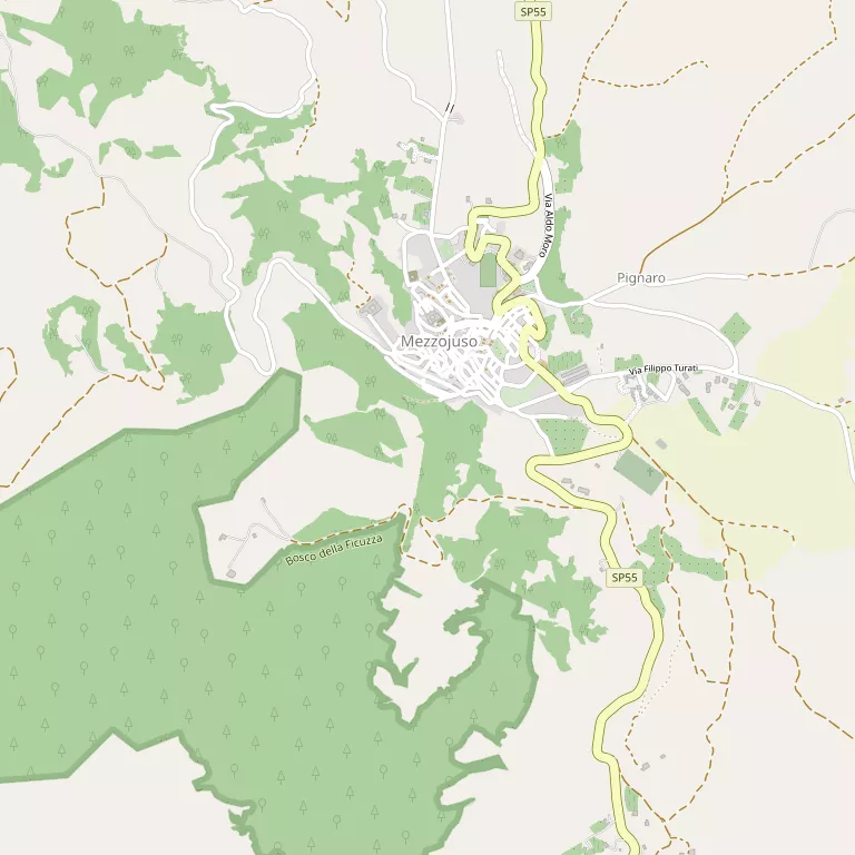 Mappa MEZZOJUSO
