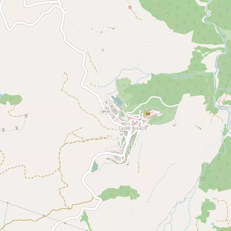 Mappa CASTEL DI LUCIO