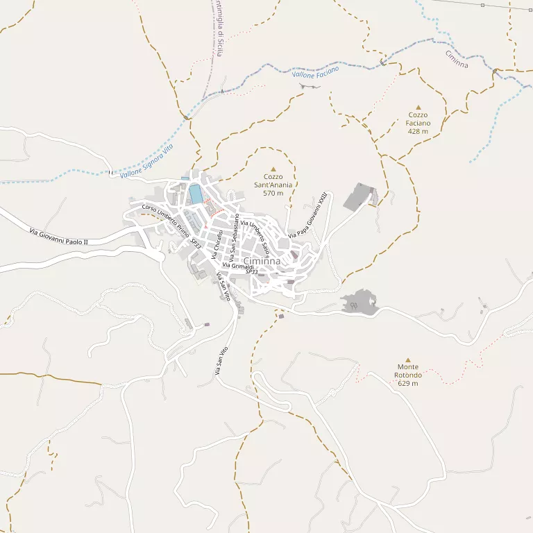 Mappa CIMINNA