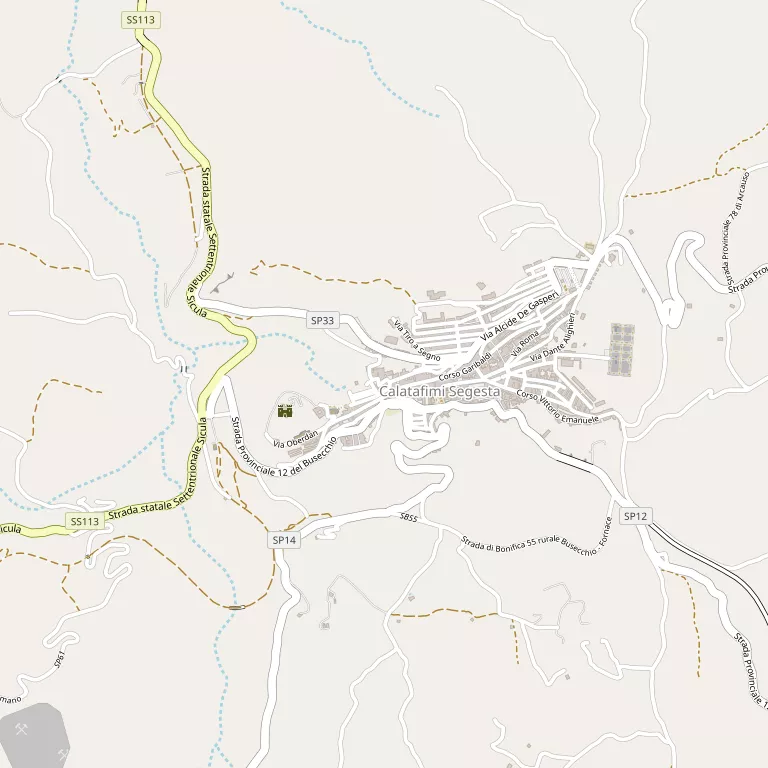 Mappa CALATAFIMI-SEGESTA