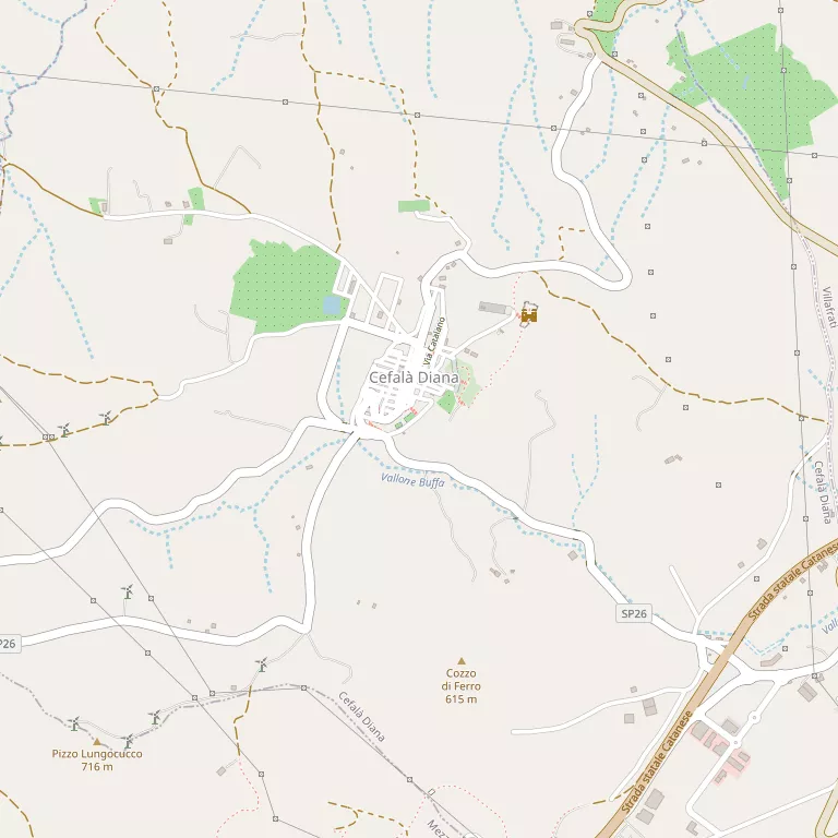 Mappa CEFALA' DIANA