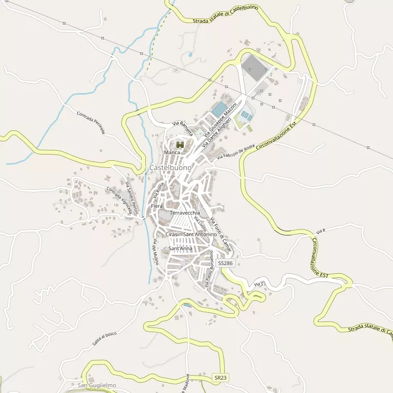 Mappa CASTELBUONO