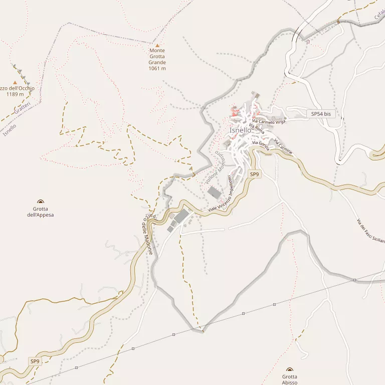 Mappa ISNELLO