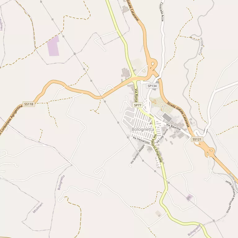 Mappa BOLOGNETTA