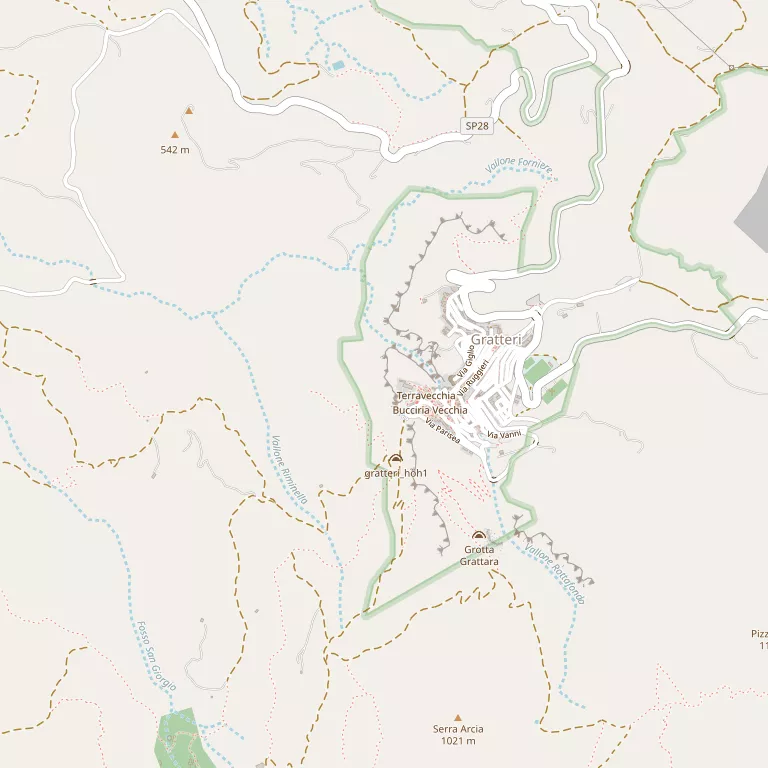 Mappa GRATTERI