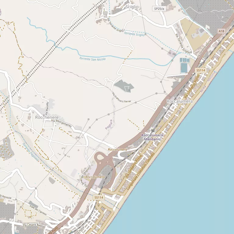 Mappa ROCCALUMERA
