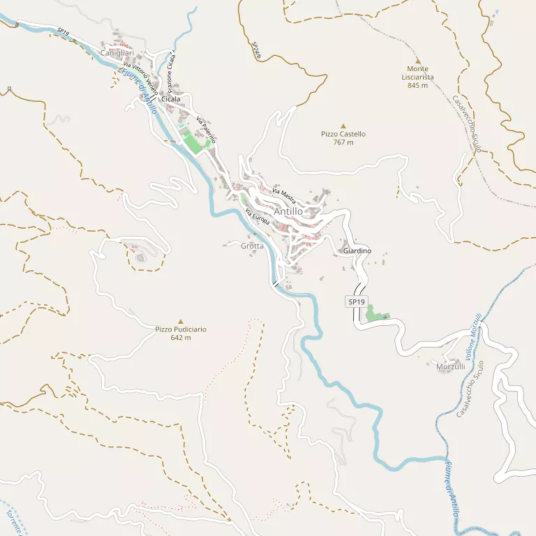 Mappa ANTILLO