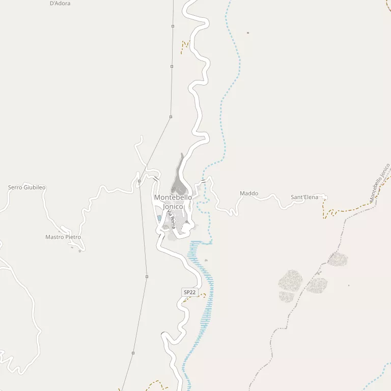 Mappa MONTEBELLO IONICO