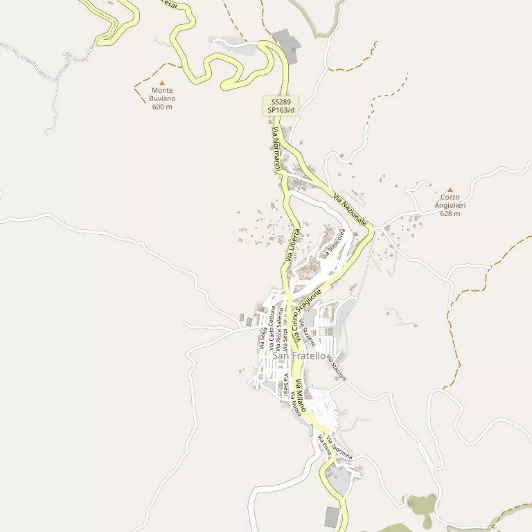 Mappa SAN FRATELLO