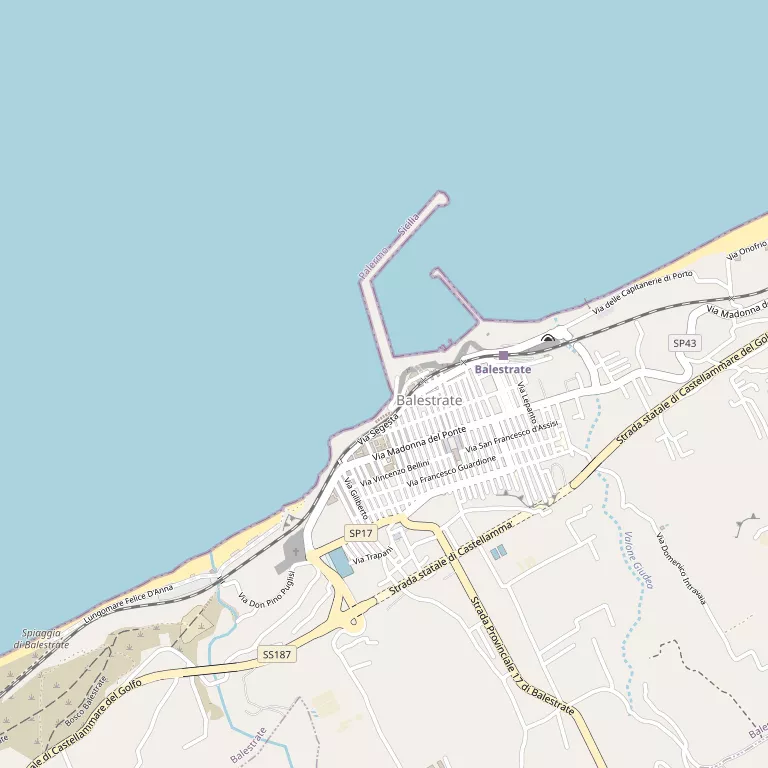 Mappa BALESTRATE