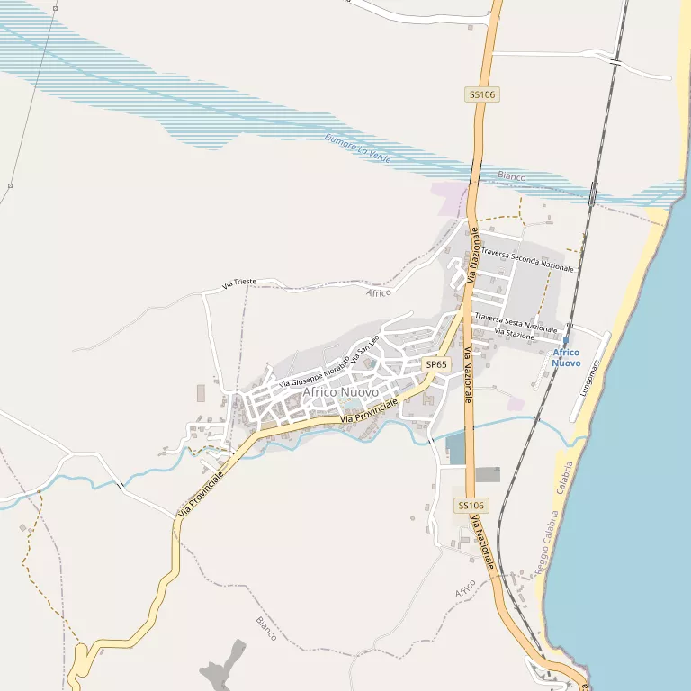 Mappa AFRICO