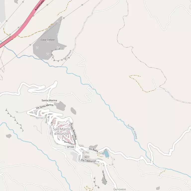 Mappa SAN MARCO D'ALUNZIO