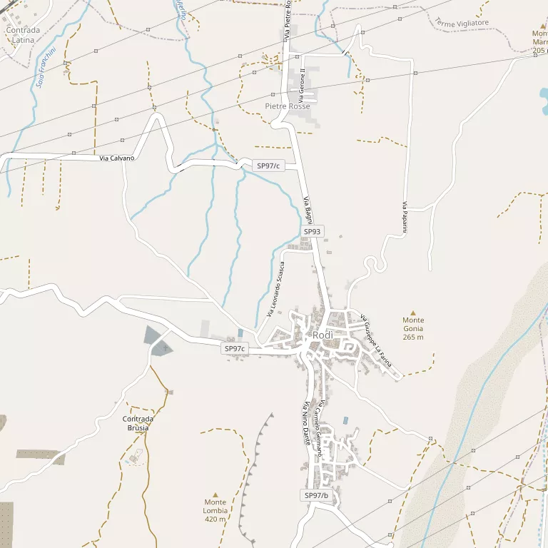 Mappa RODI' MILICI