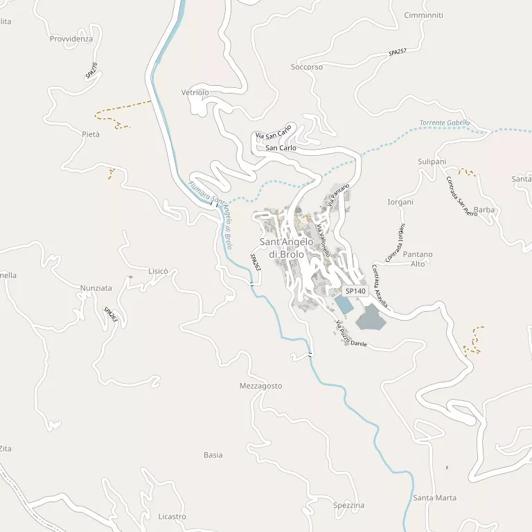 Mappa SANT'ANGELO DI BROLO