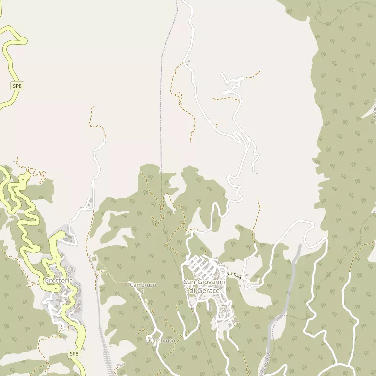 Mappa SAN GIOVANNI DI GERACE