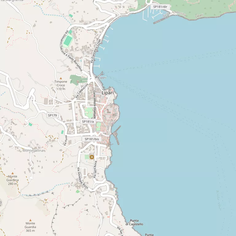 Mappa LIPARI