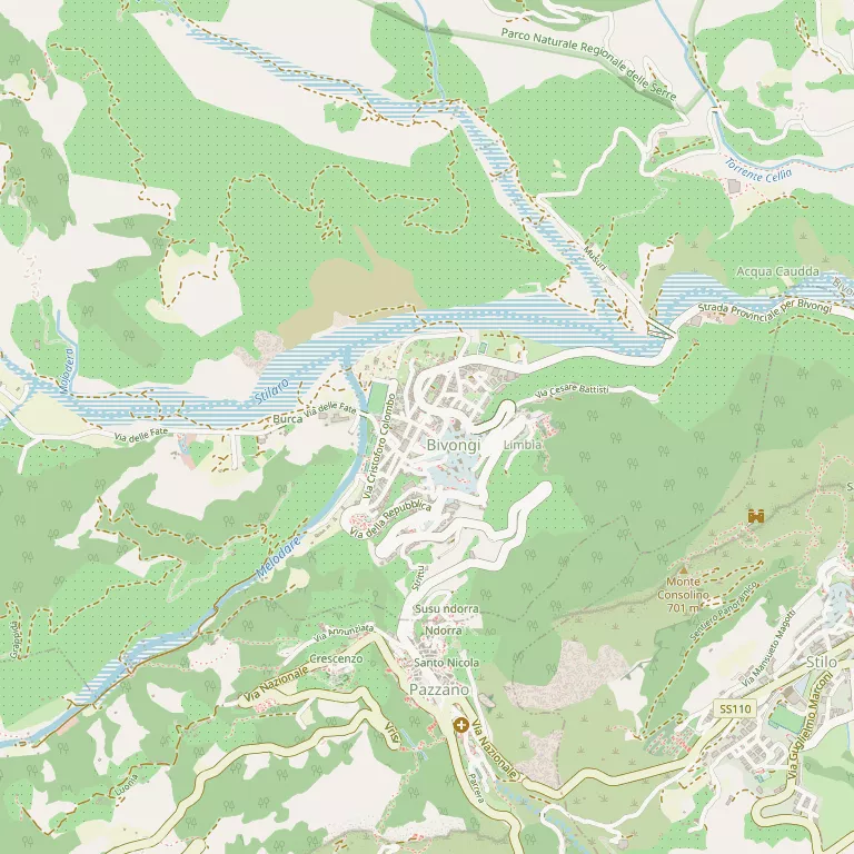 Mappa BIVONGI