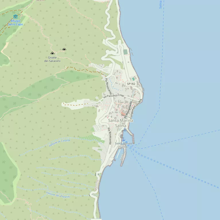 Mappa SANTA MARINA SALINA