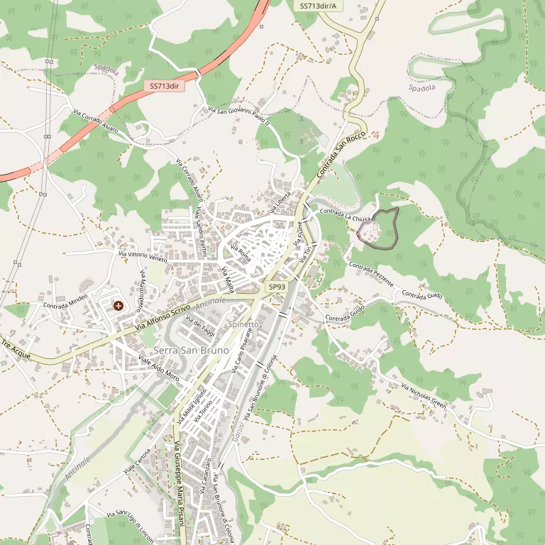 Mappa SERRA SAN BRUNO