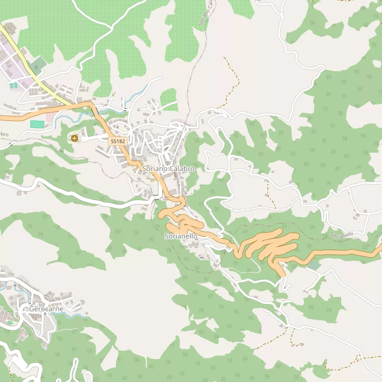 Mappa SORIANELLO