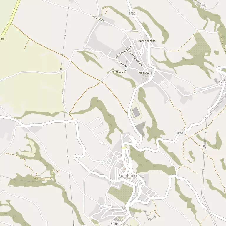 Mappa ROMBIOLO