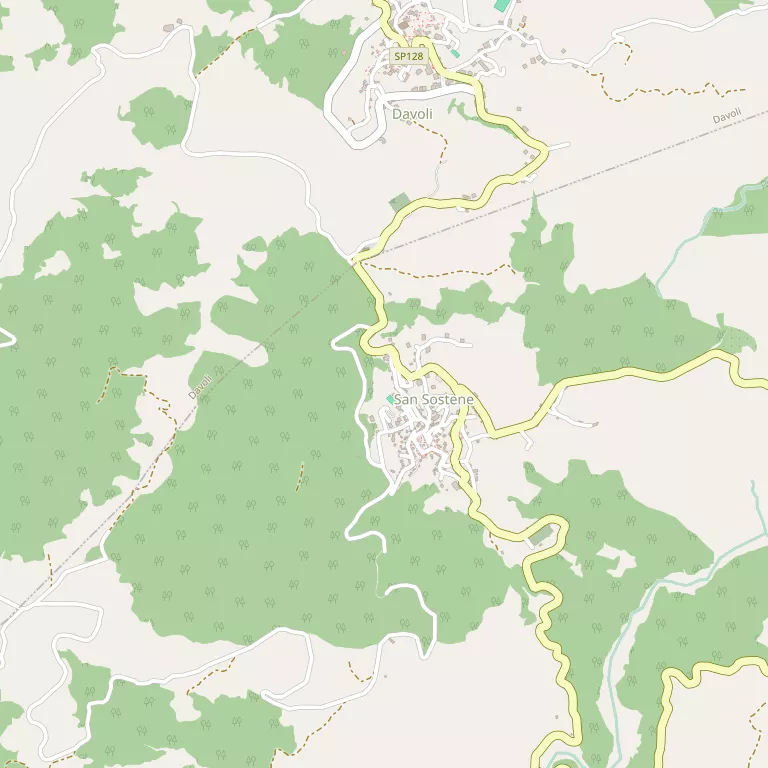 Mappa SAN SOSTENE
