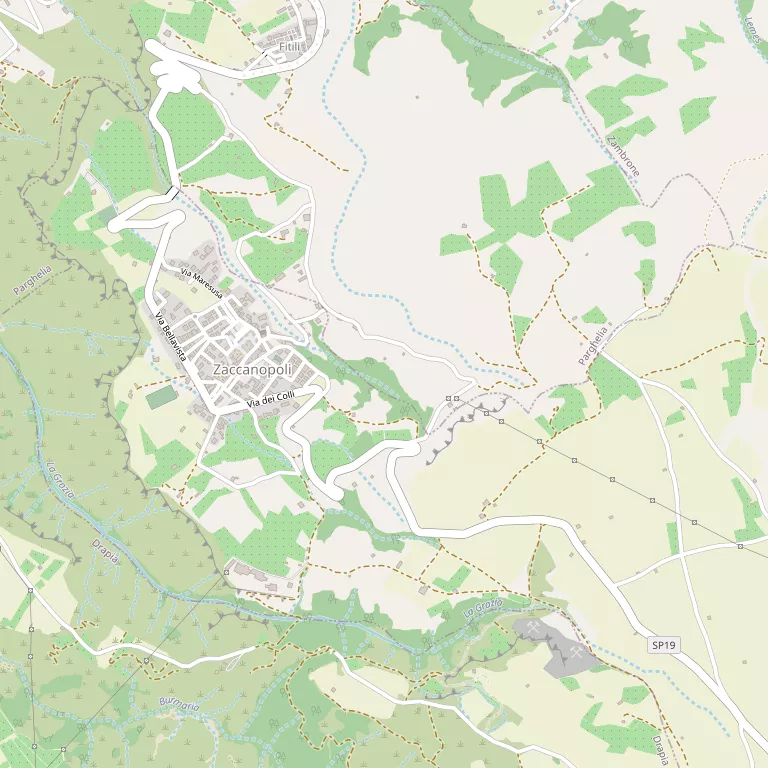 Mappa ZACCANOPOLI