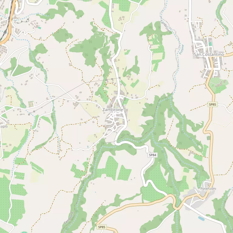 Mappa ZAMBRONE