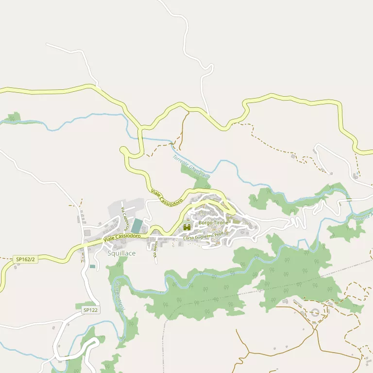 Mappa SQUILLACE